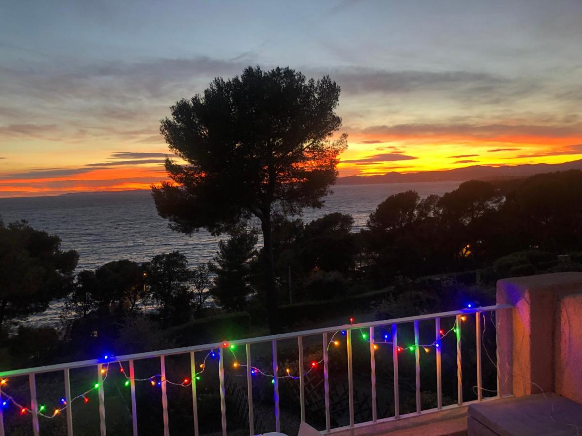 Boulouris Panorama Vue Mer Apartman Saint-Raphaël Kültér fotó