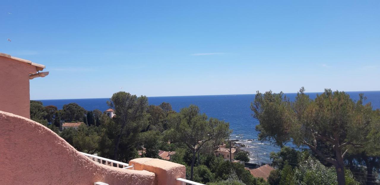 Boulouris Panorama Vue Mer Apartman Saint-Raphaël Kültér fotó