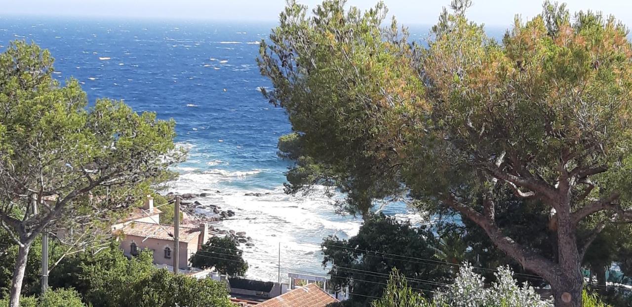 Boulouris Panorama Vue Mer Apartman Saint-Raphaël Kültér fotó