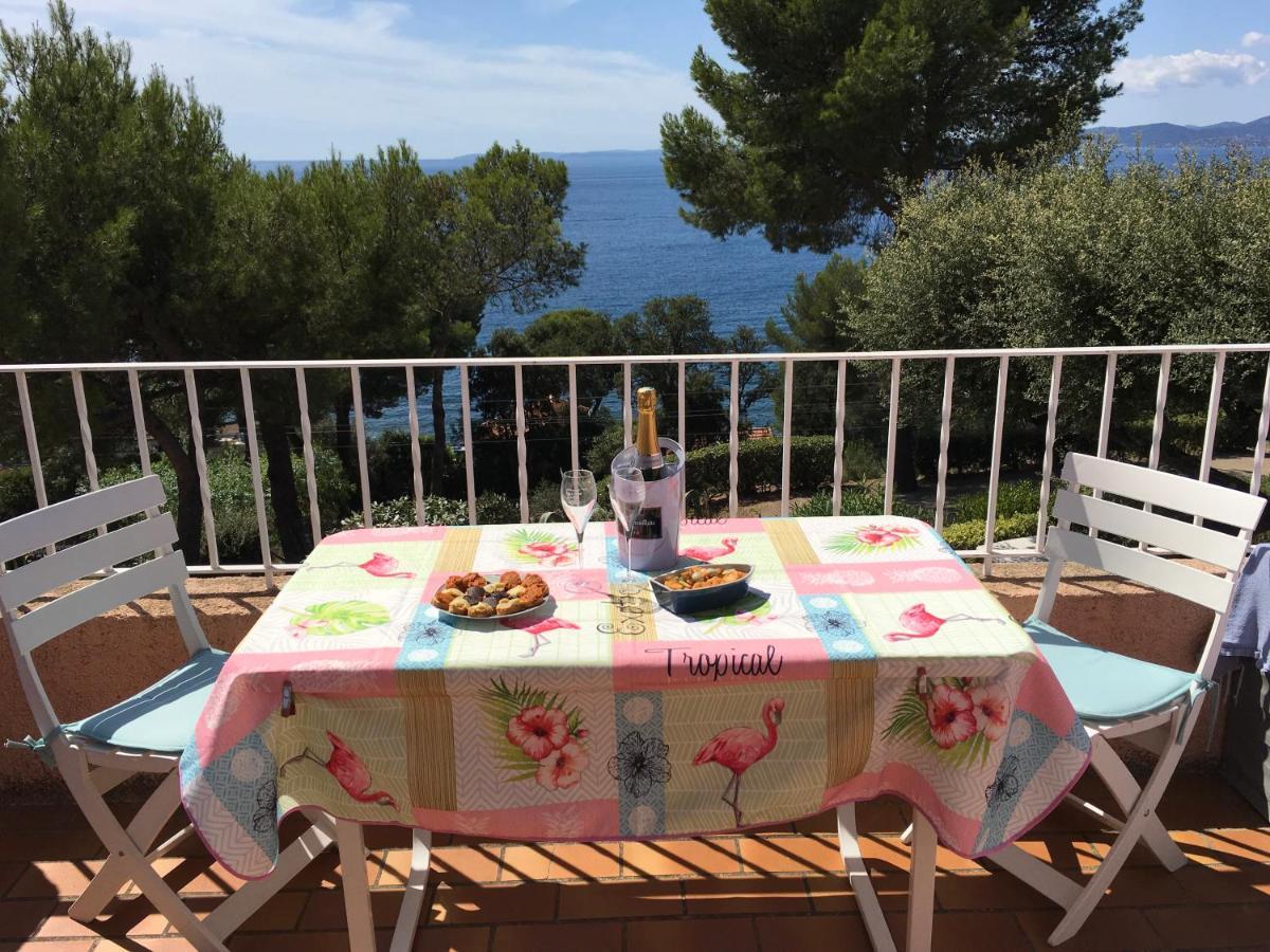 Boulouris Panorama Vue Mer Apartman Saint-Raphaël Kültér fotó
